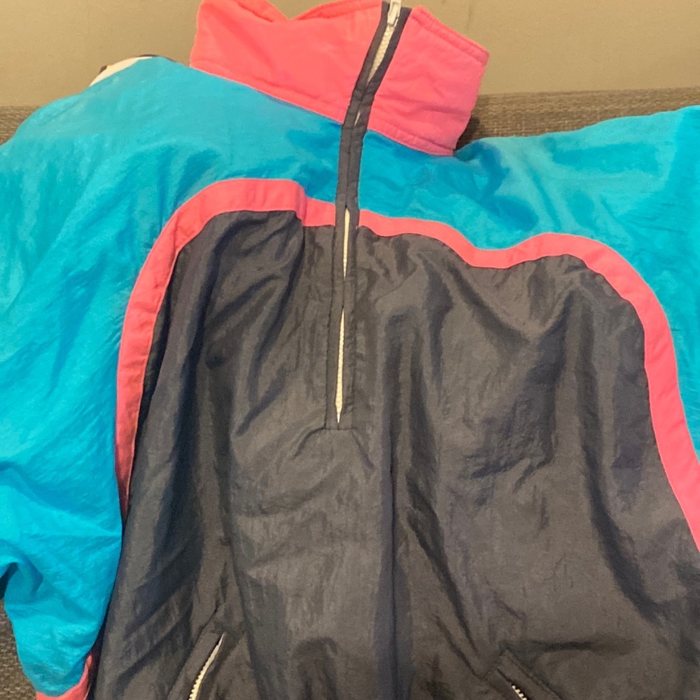 Vintage pull over jacket